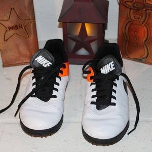 Nike Tiempo girls indoor soccer cleats